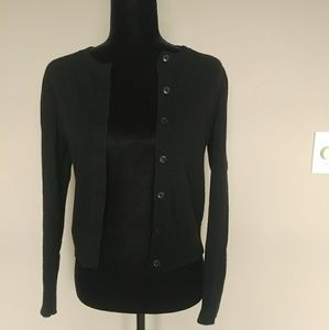 Banana Republic Black Cardigan Cashmere Blend - S